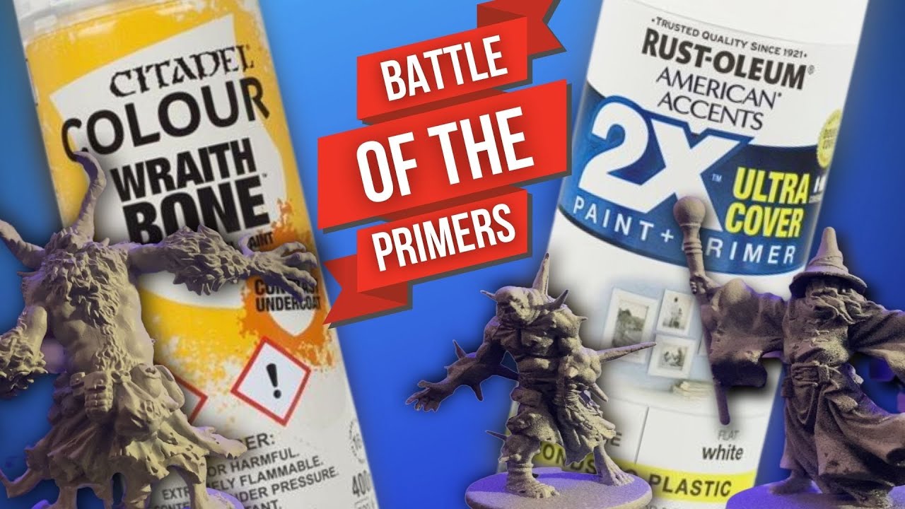 What Primer Should You Choose? - Mini Painting 101
