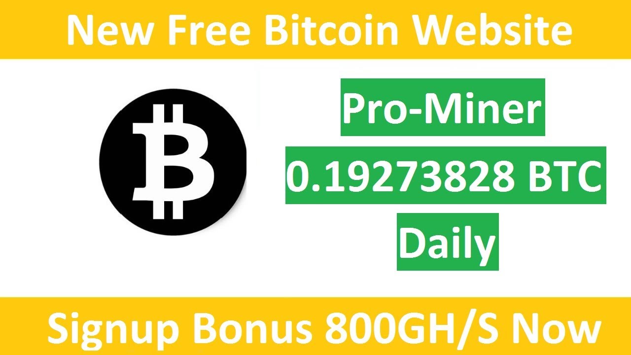 Pro-miner Review New Free Bitcoin Mining Website 2021 Free Cloud Mining Website 2021