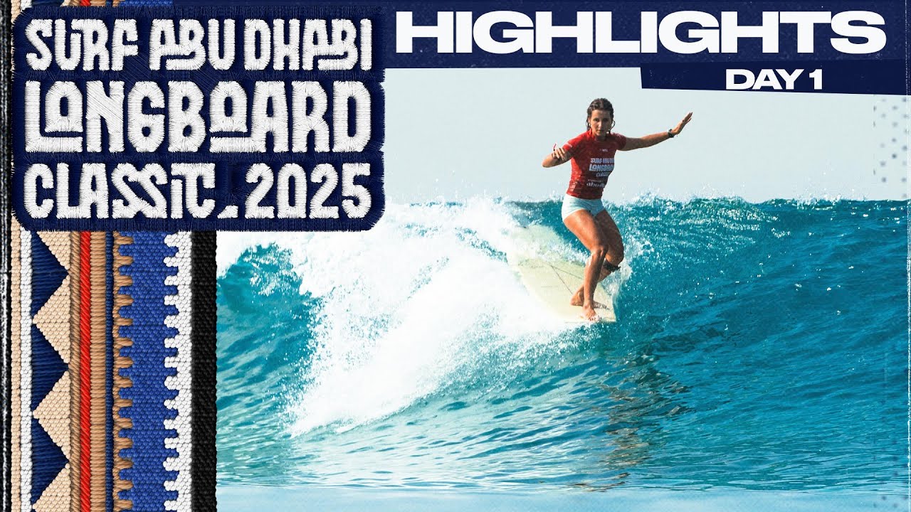 Highlights - Surf Abu Dhabi Longboard Classic 2025 - Day 1