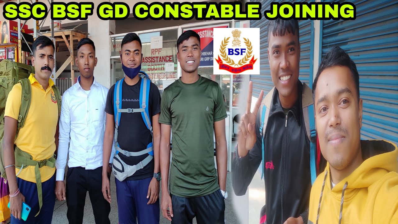 SSC BSF GD CONSTABLE JOINING @Dayal Barman Vlogs