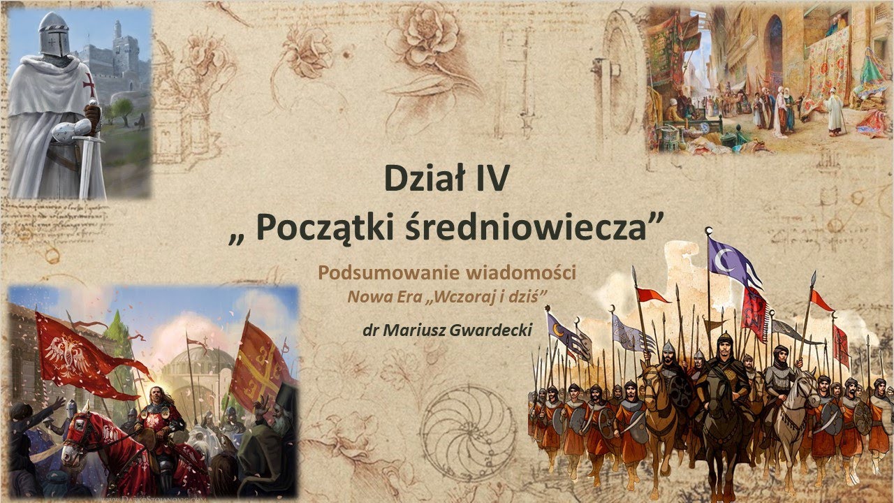 Wczoraj i Dziś - Początki średniowiecza (podsumowanie wiadomości)