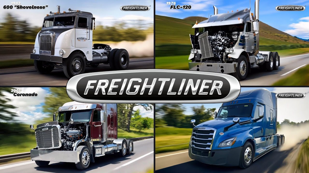 Freightliner Trucks Evolution (1942&ndash;Present)