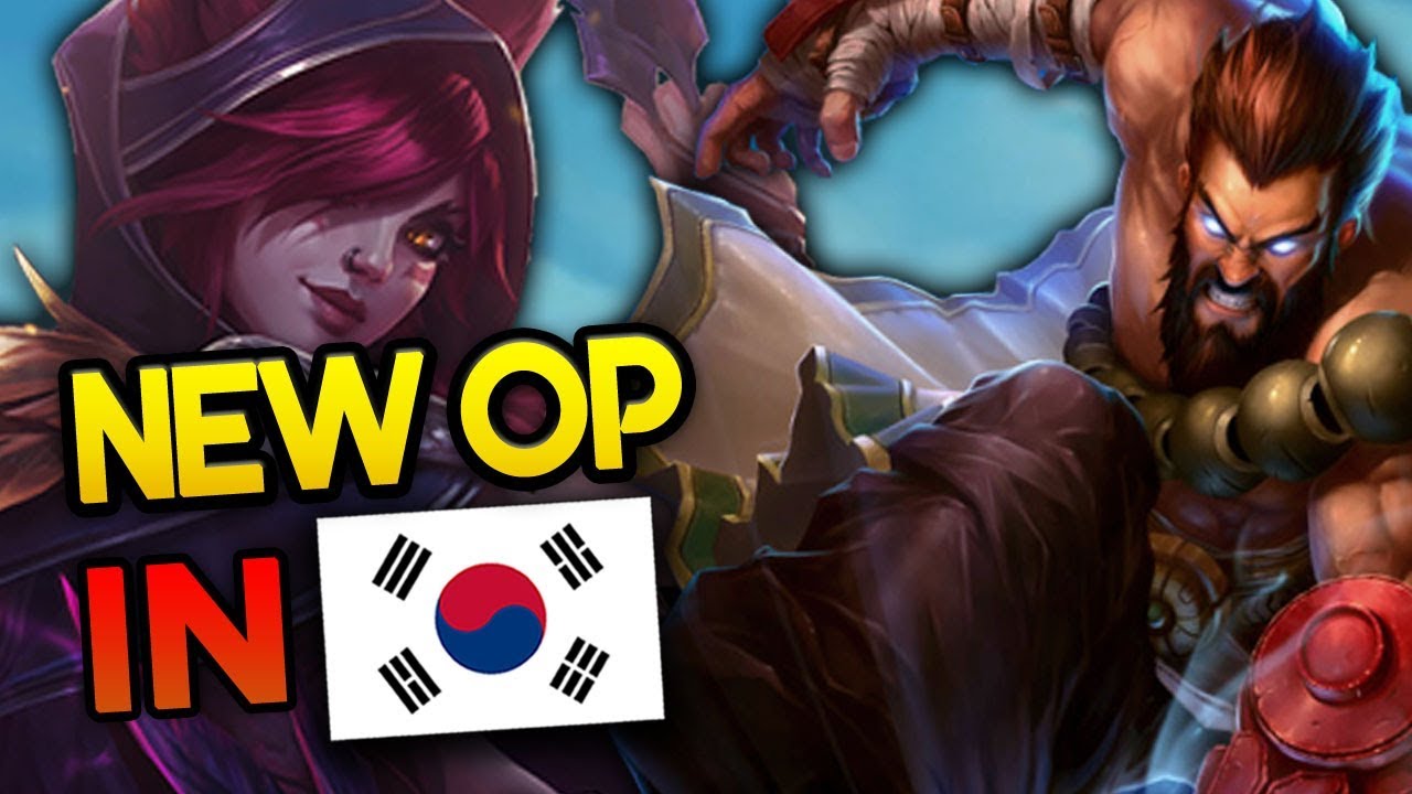 10 New OP Champs in Korea for end of Preseason/Season 8 (League of Legends)