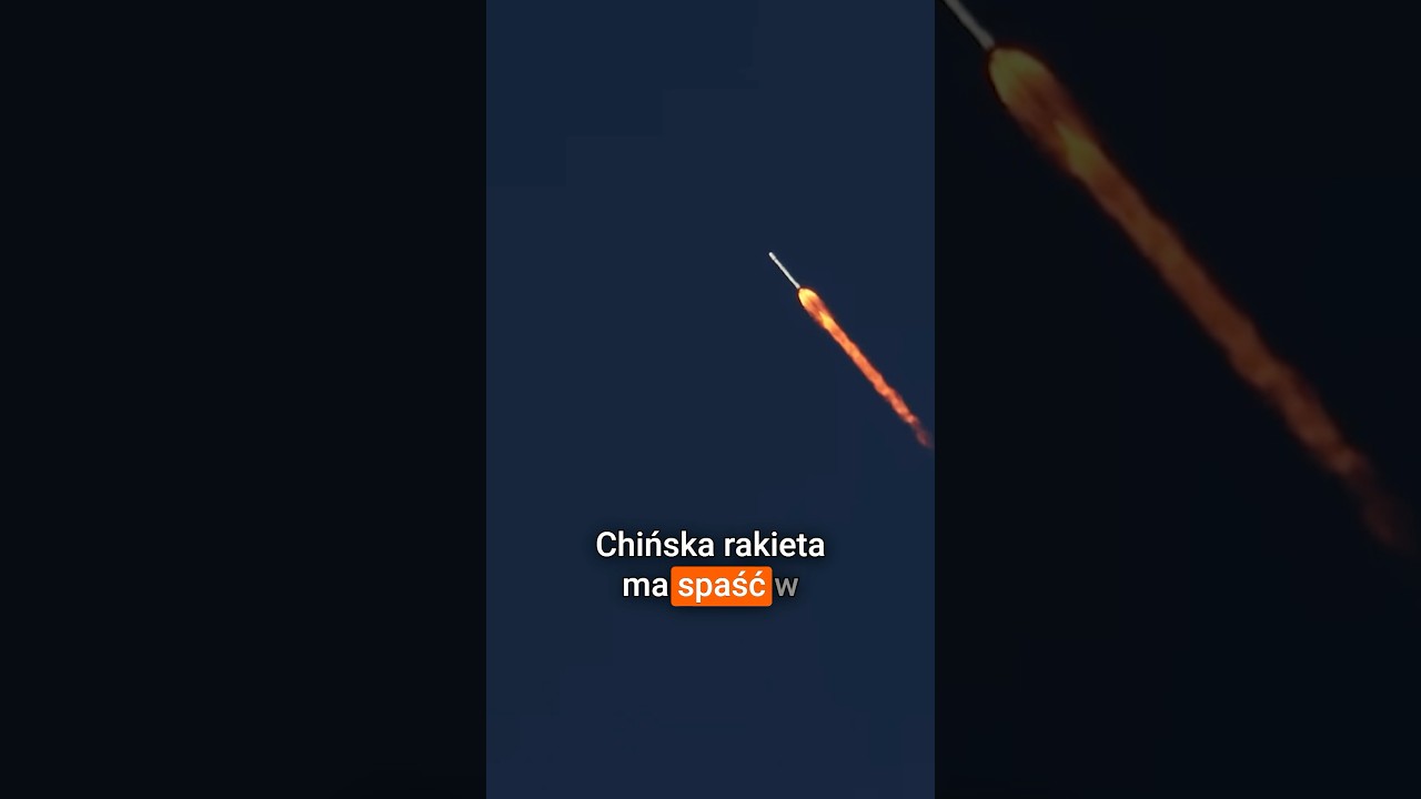 Chińska rakieta ma spaść o 