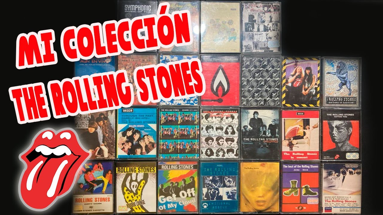 Mi colección The Rolling Stones (Cd, vinilos y cassettes)