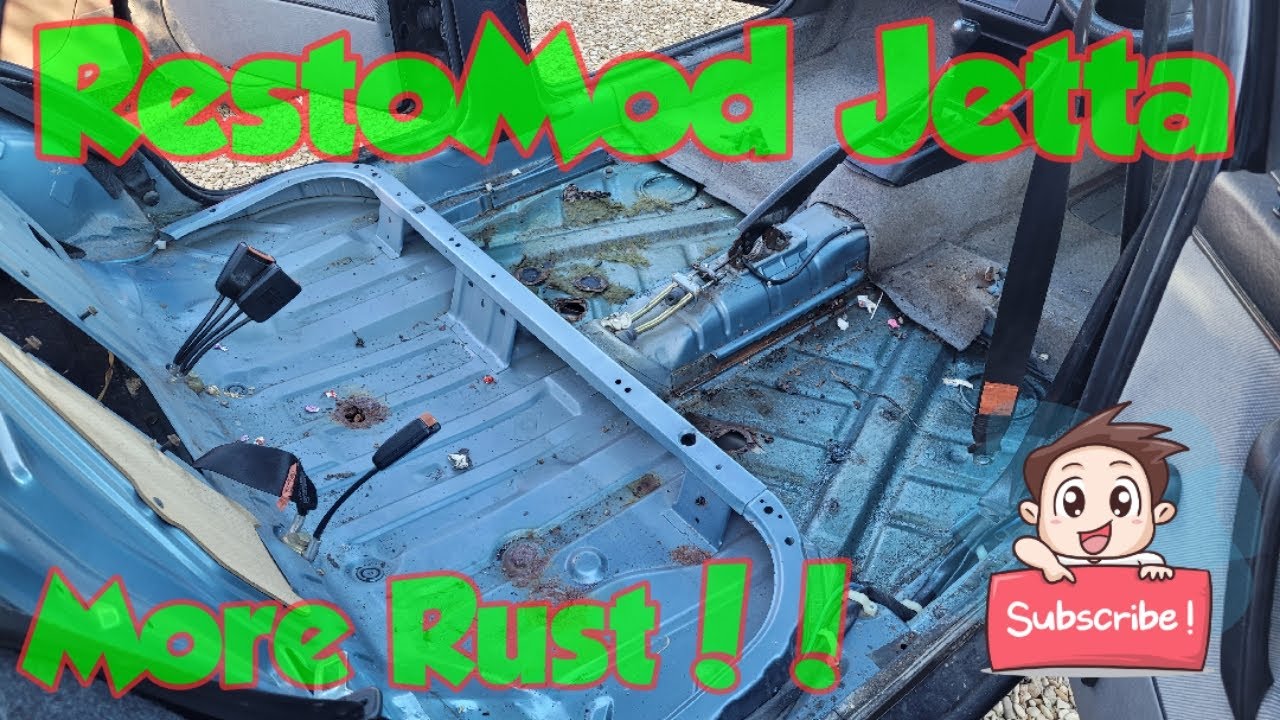 RestoMod VW Jetta Mk2 - Wet Floor = Rust!