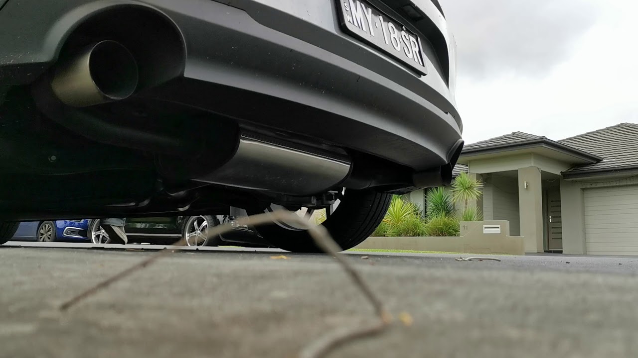Hyundai i30 SR Custom Turbo Back Exhaust