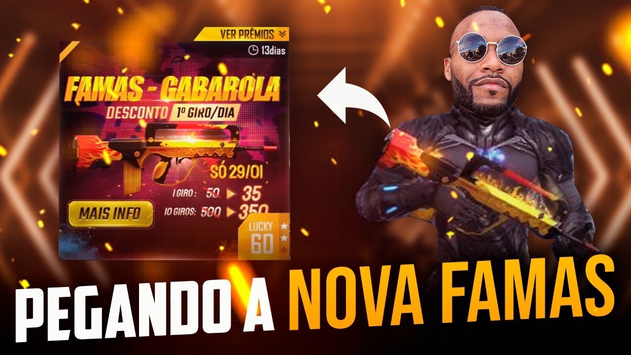 🔴FREE FIRE AO VIVO🔴NOVA FAMAS DO ARMA ROYALE HACKUDA🔴SOLO FOCADO NO MESTRE!🔴