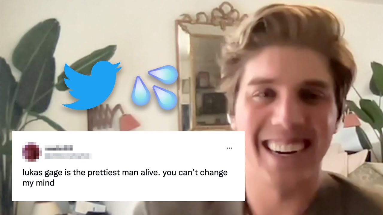 Lukas Gage Reads Thirst Tweets