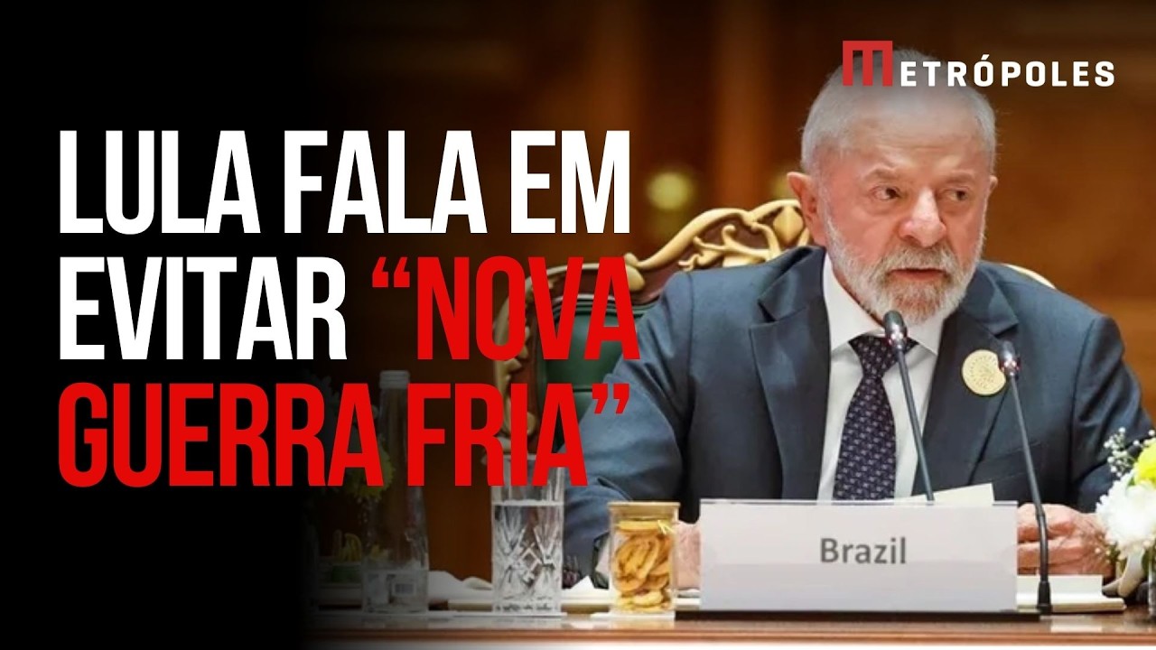 ÍNTEGRA: Lula fala em “cenário global turbulento” na Índia e quer evitar “nova Guerra Fria”