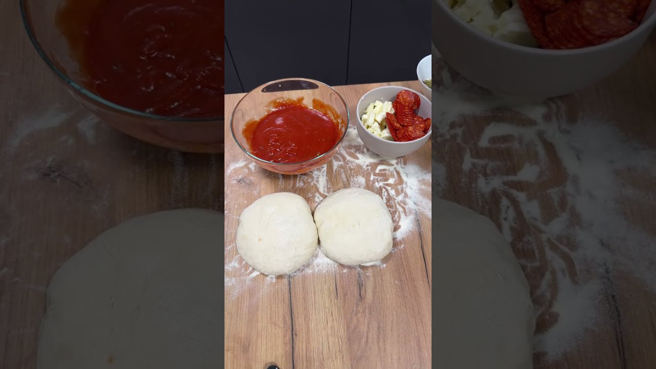 HOME PIZZA TV 📺 TODAY MARGHERITA AND PEPPERONI 🍕 