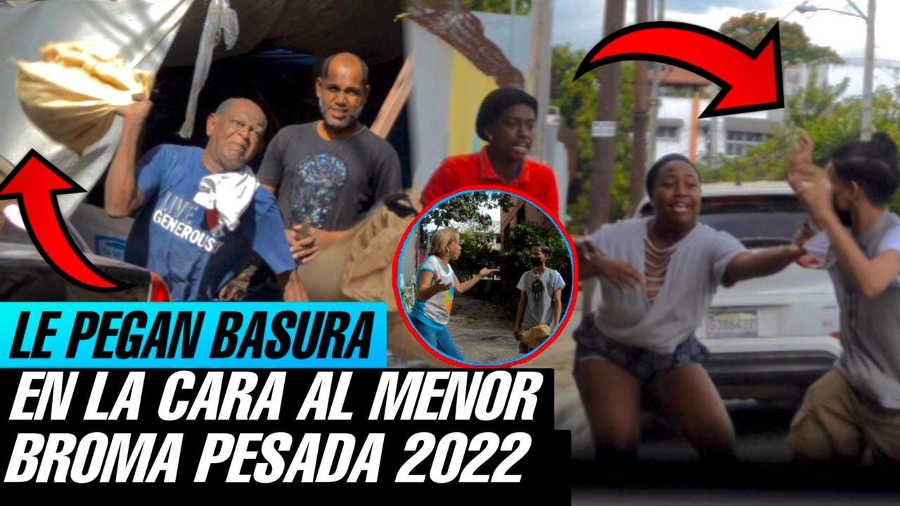 BROMA DE LA BASURA EN EL BARRIO MAS PELIGROSO DE SANTO DOMINGO