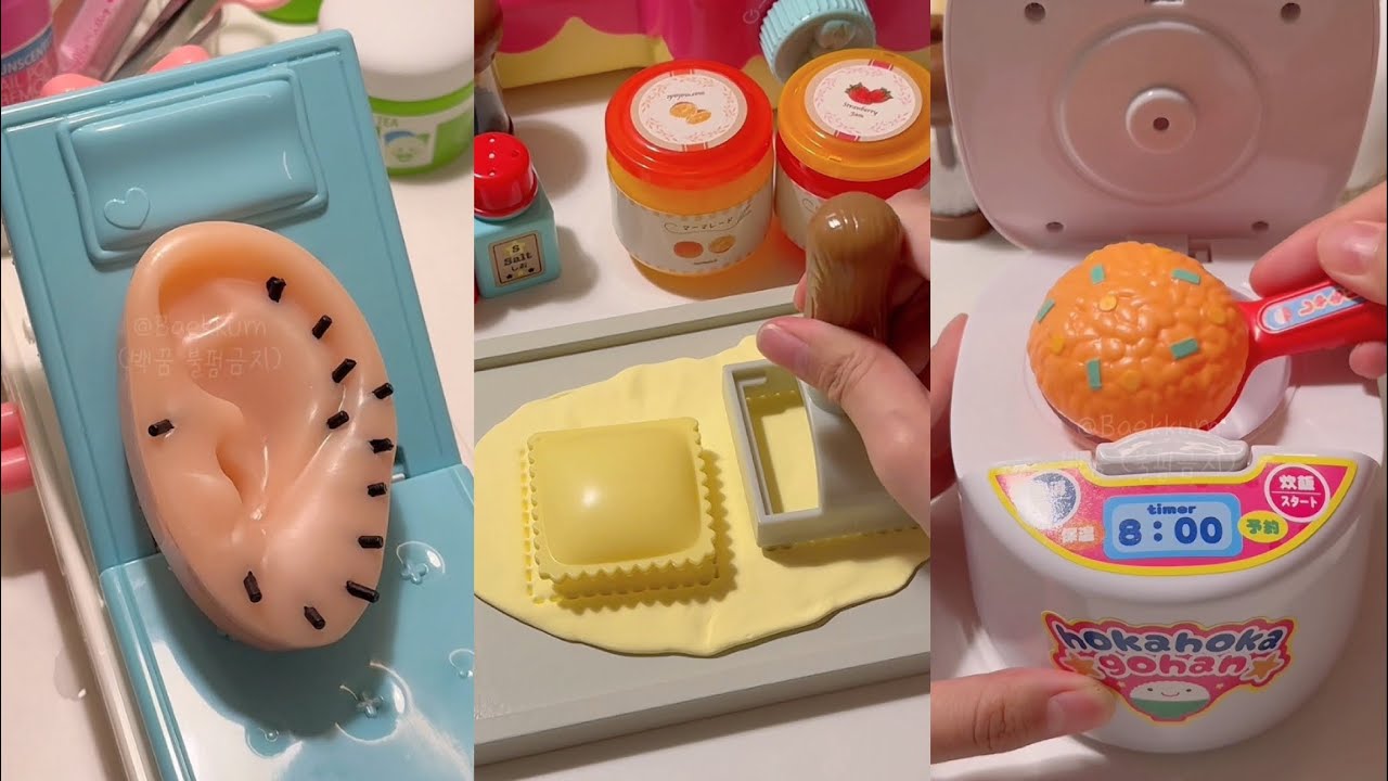 [💸toy asmr💸] Compilation of toy Cooking ASMR! 장난감 요리 모음집