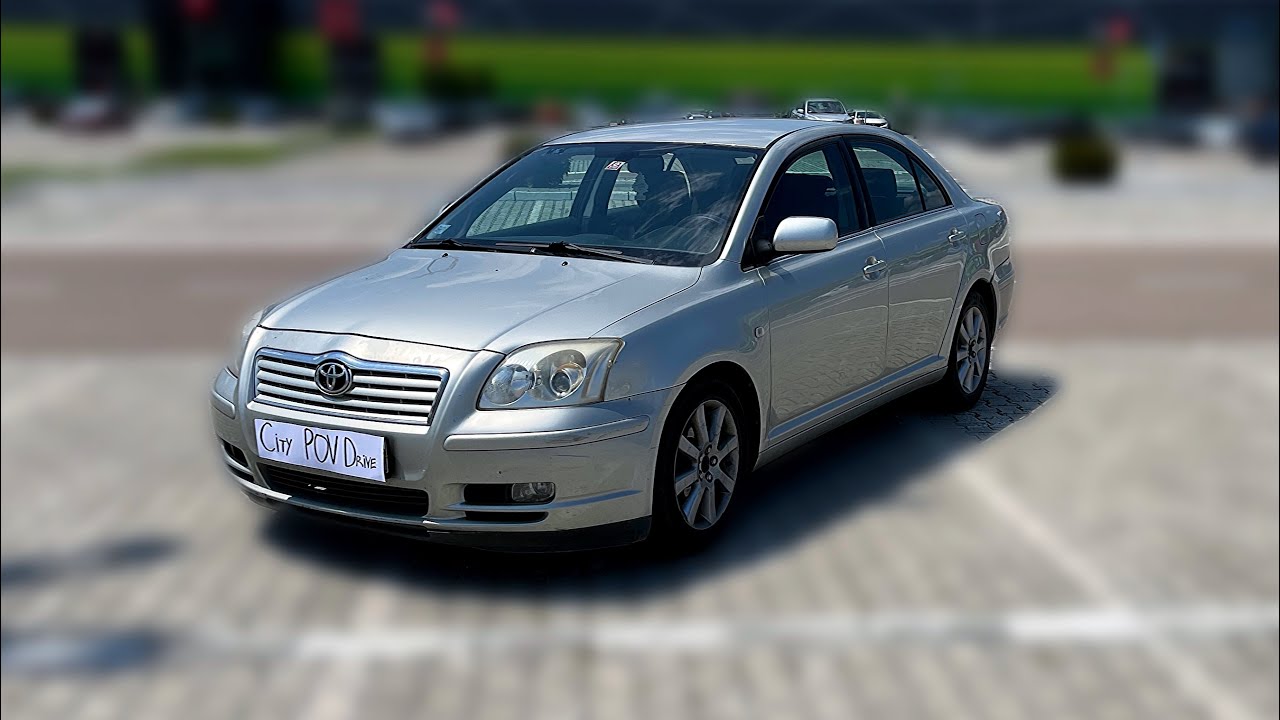 Toyota Avensis 2003 1.8 VVT-i | City POV Driving