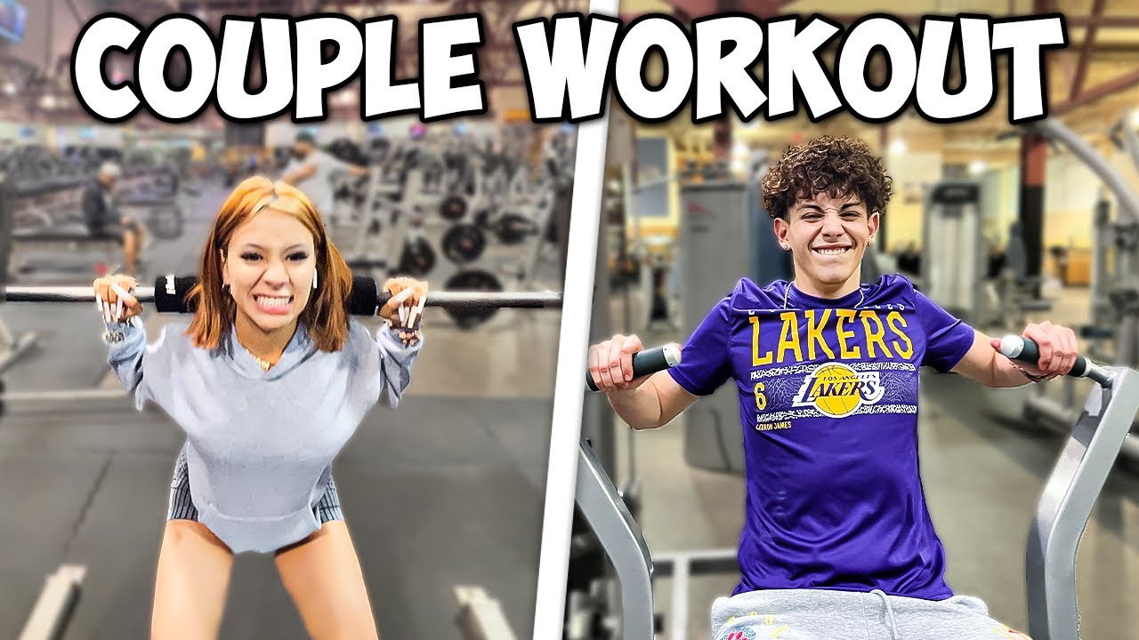 WE ARE BECOMING A GYM COUPLE…