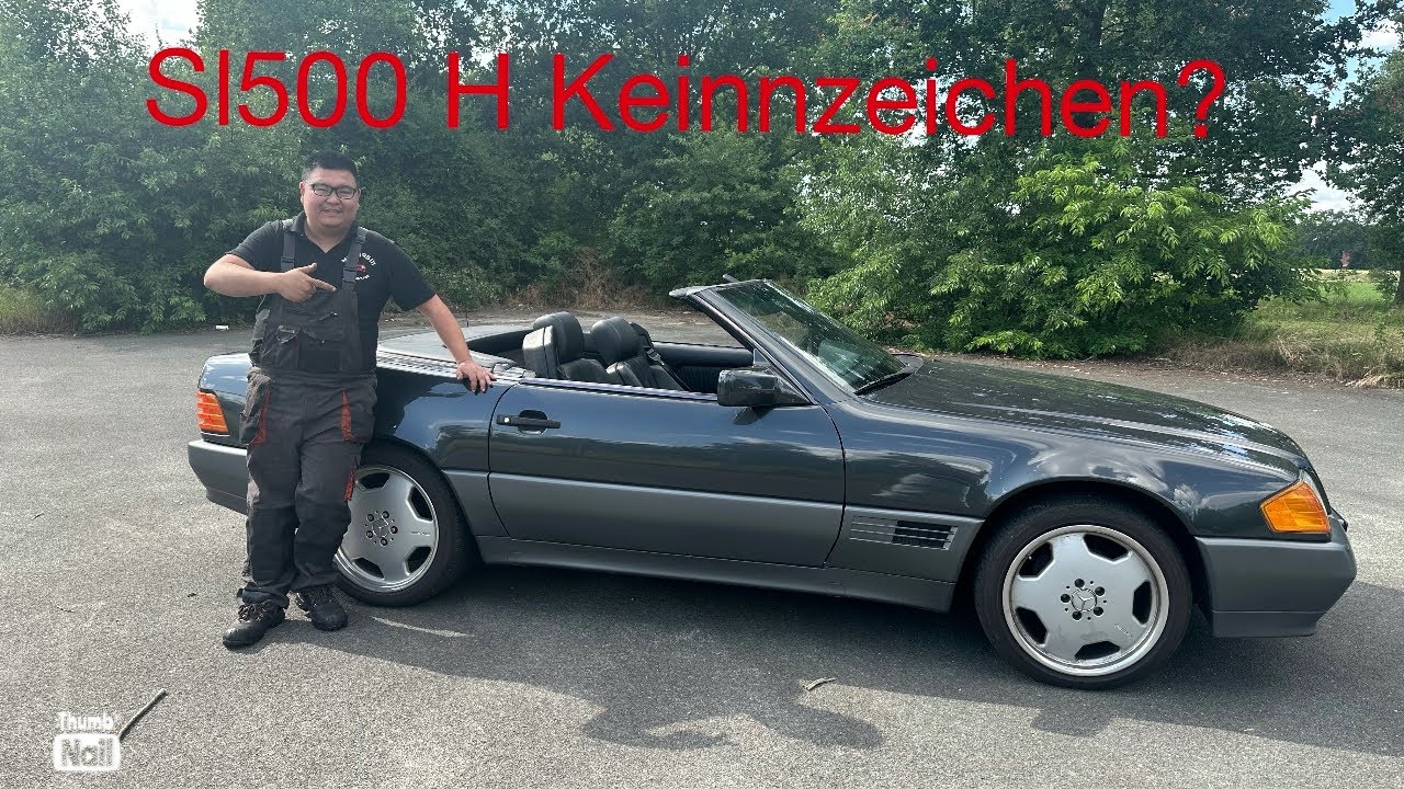 Erster Auftrag als Kfz Meister .SL 500 r129 Vorstellung