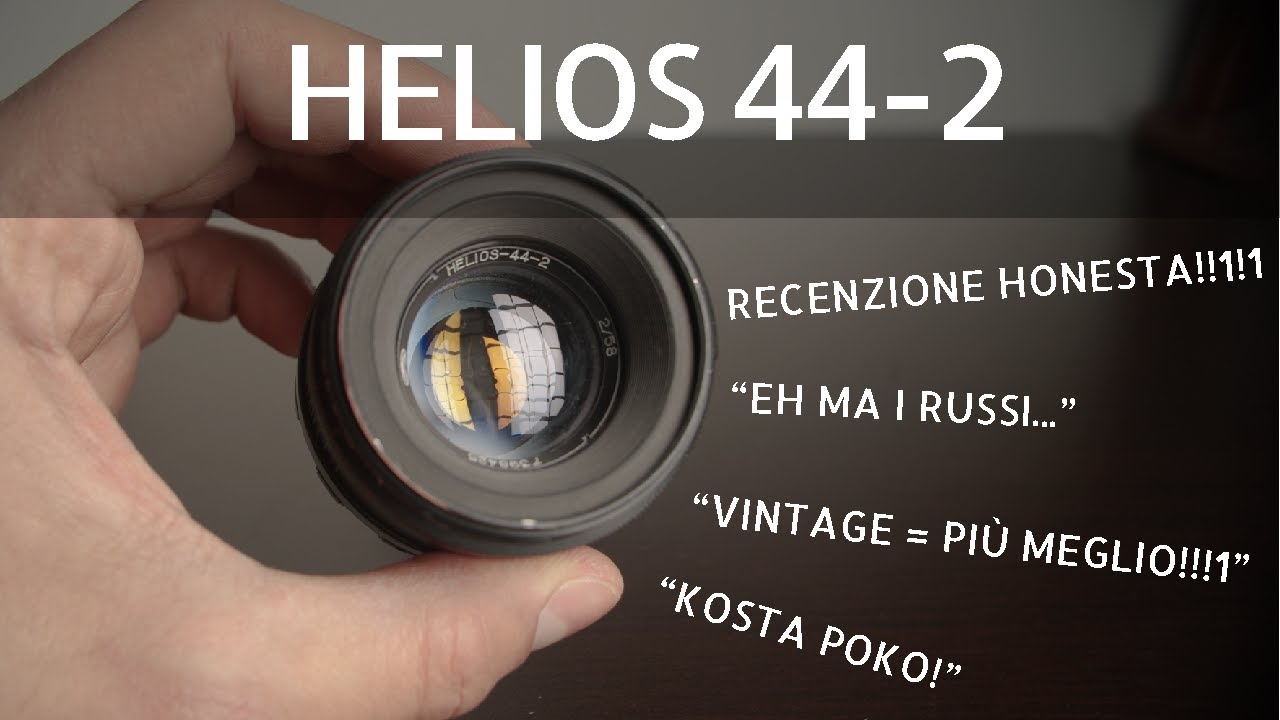 Helios 44-2 58mm f/2.0 - Opinione