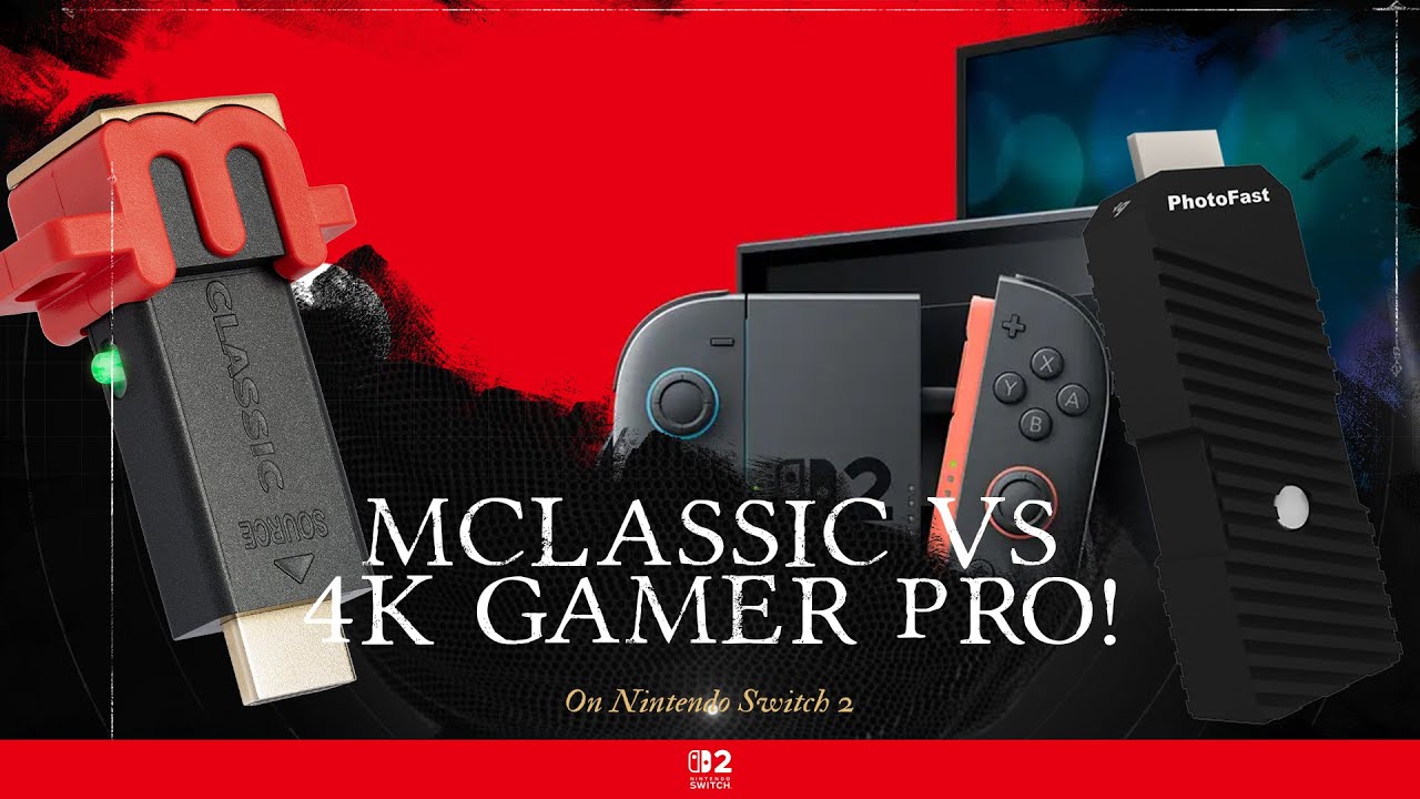 Switch 2: mClassic vs 4K Gamer Pro &ndash; Do They Actually Improve Graphics?