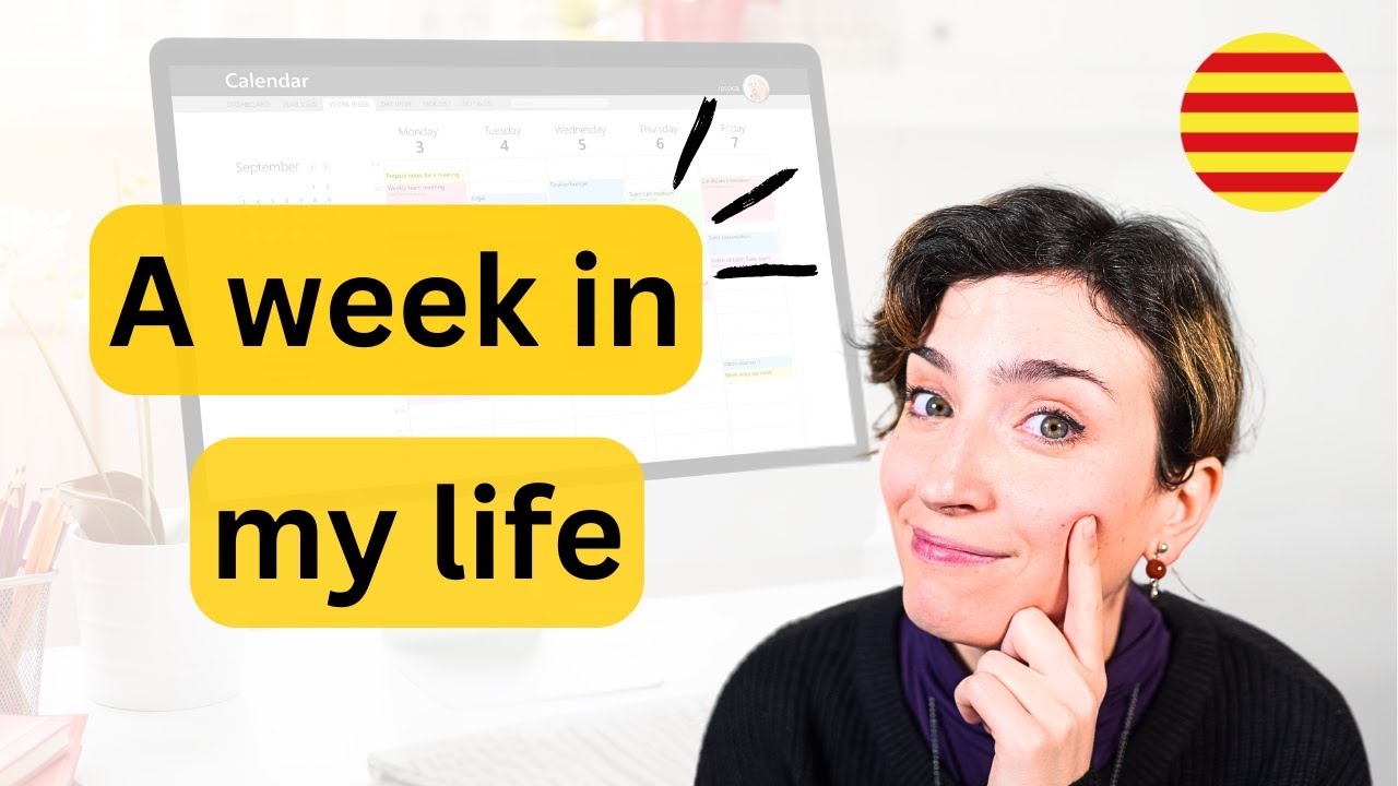 A week in my polyglot study routine (In Catalan, subtitles available)