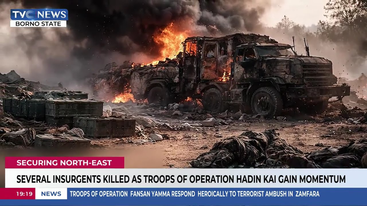 Several Insurgents K!lled As Troops Of Operation Hadin Kai Gain Momentum