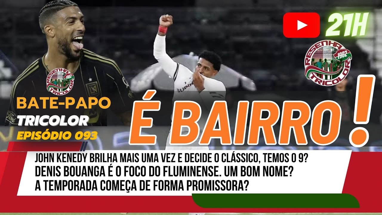 FLUMINENSE VENCE O BOTAFOGO COM MAIS UM GOL DE JK•DENIS BOUANGA É A BOLA DA VEZ