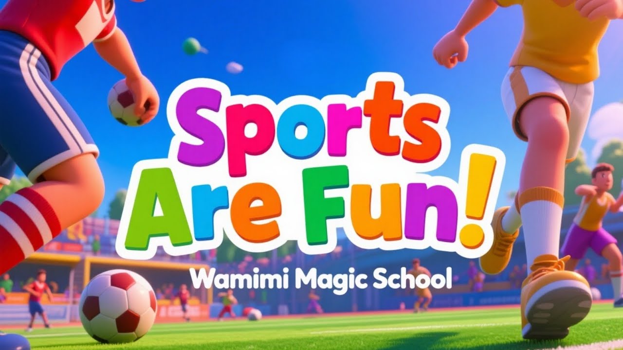 🎵 Sports Are Fun! Song ⚽🏸🎳