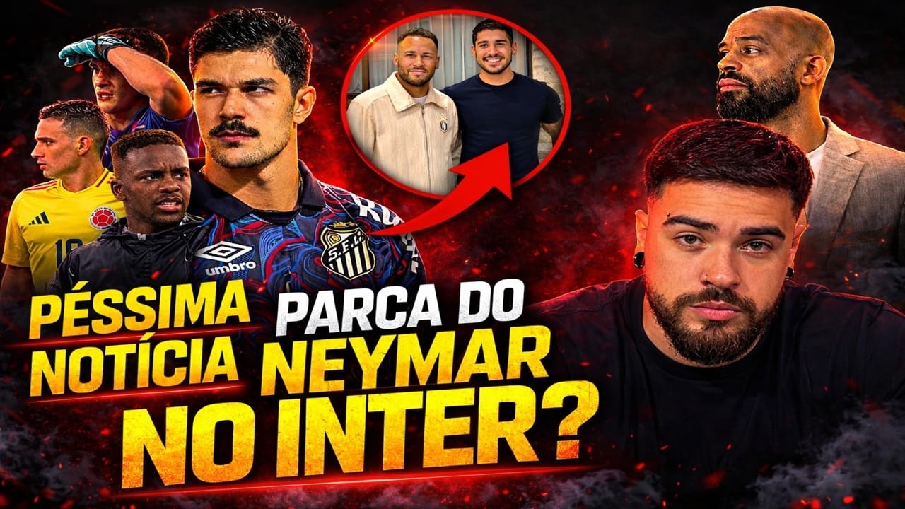 INTER PODE CONTRATAR 'PARÇA' DE NEYMAR! PÉSSIMA NOTÍCIA ANTES DE PEGAR O BAHIA E 4 TITULARES...