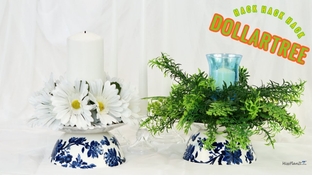 DIY DOLLAR TREE  $7.00 HACK! | French Country Wedding Centerpiece | DIY Tutorials