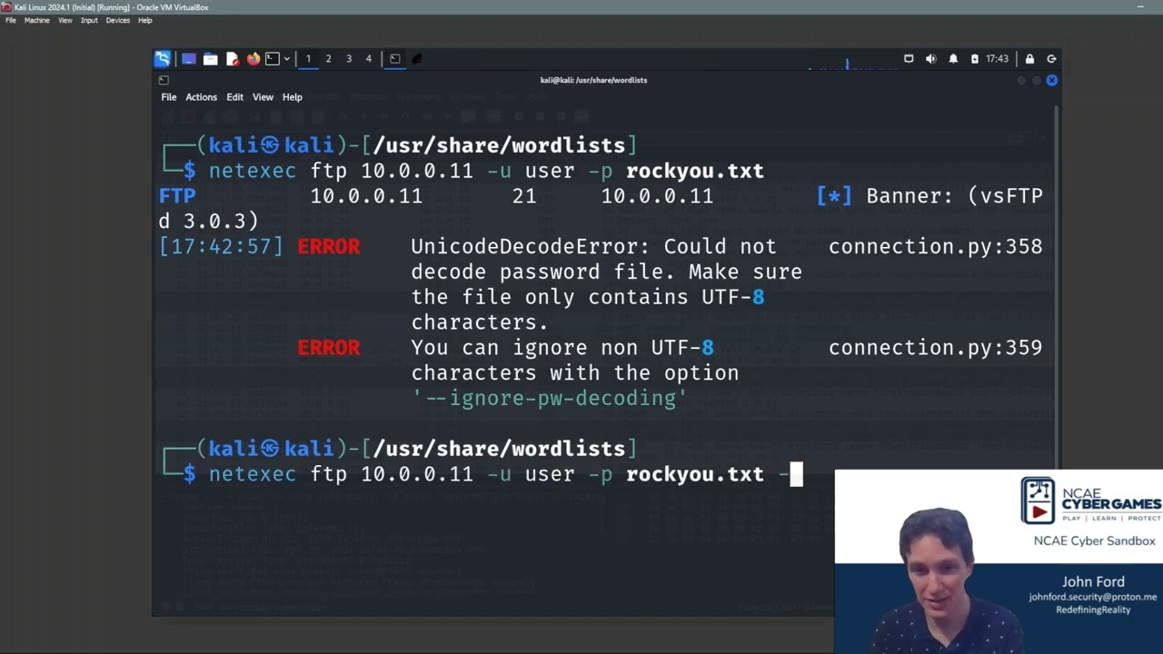 6 - Initial Access - SSH and Password Attacks
