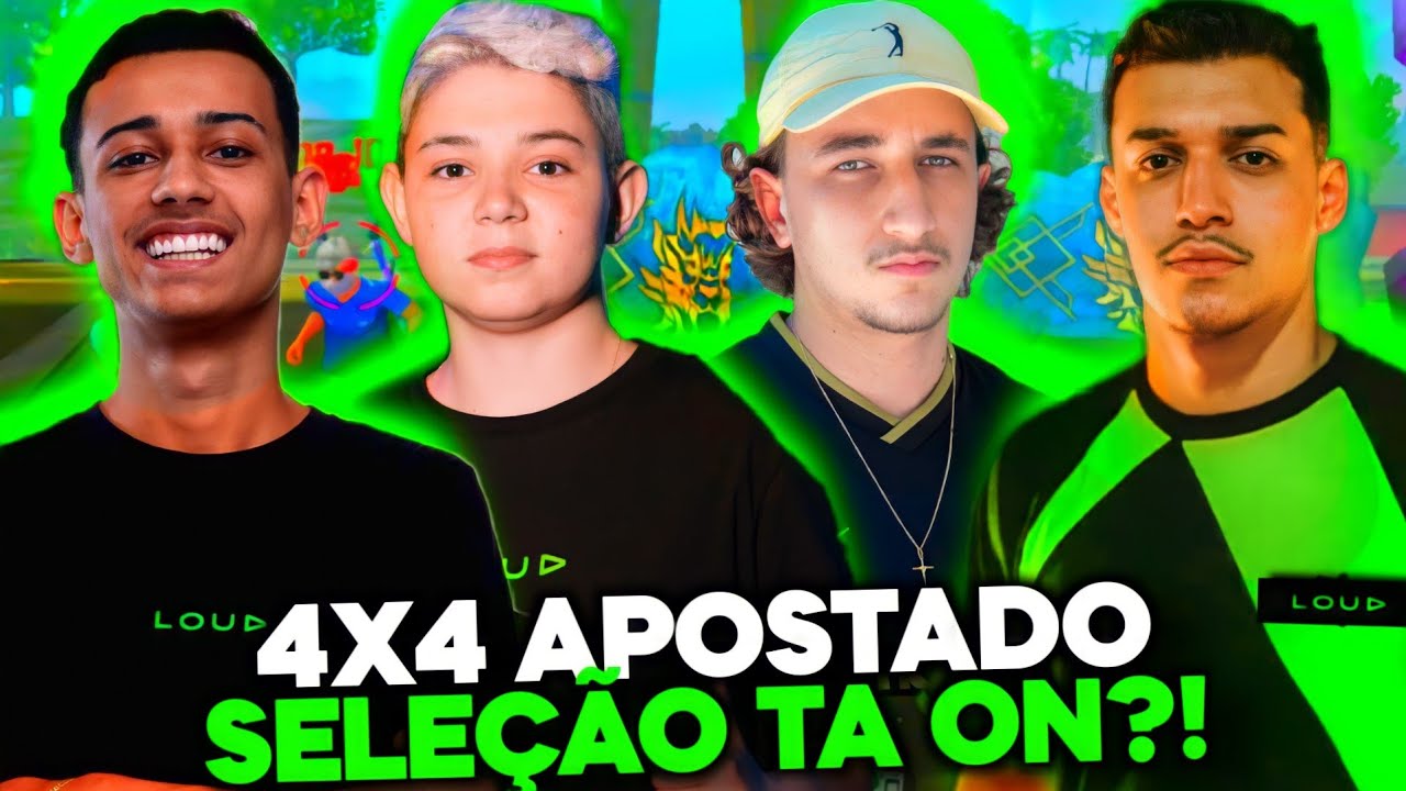SELEÇÃO TA ON?! OLHA O QUE ELES FIZERAM NESSE 4X4! THURZIN, BAK, LUCCA E KAIKY! 😱🔥