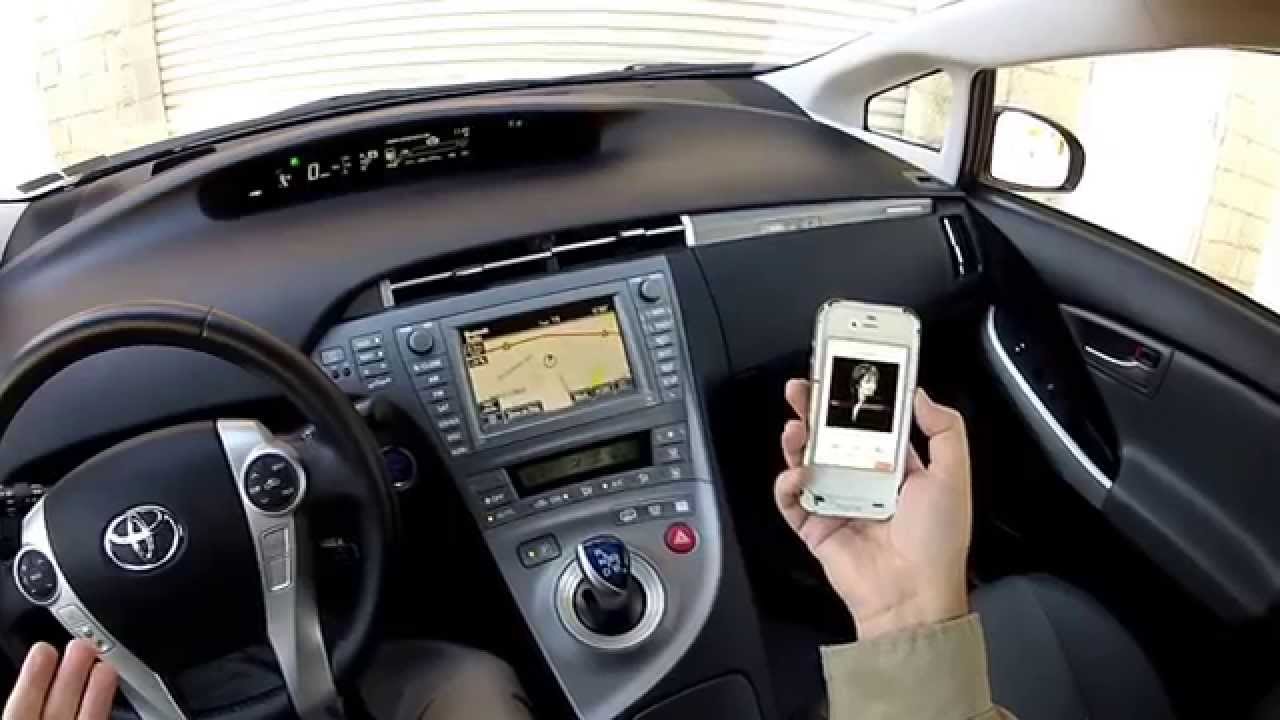 Interior 2012 Toyota Prius Plug-in Advanced with Technology Package