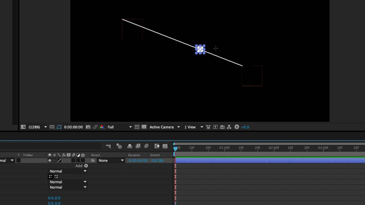 Adobe After Effects Tutorial -- Connect The Dots: Simple Expression + Beam Effect