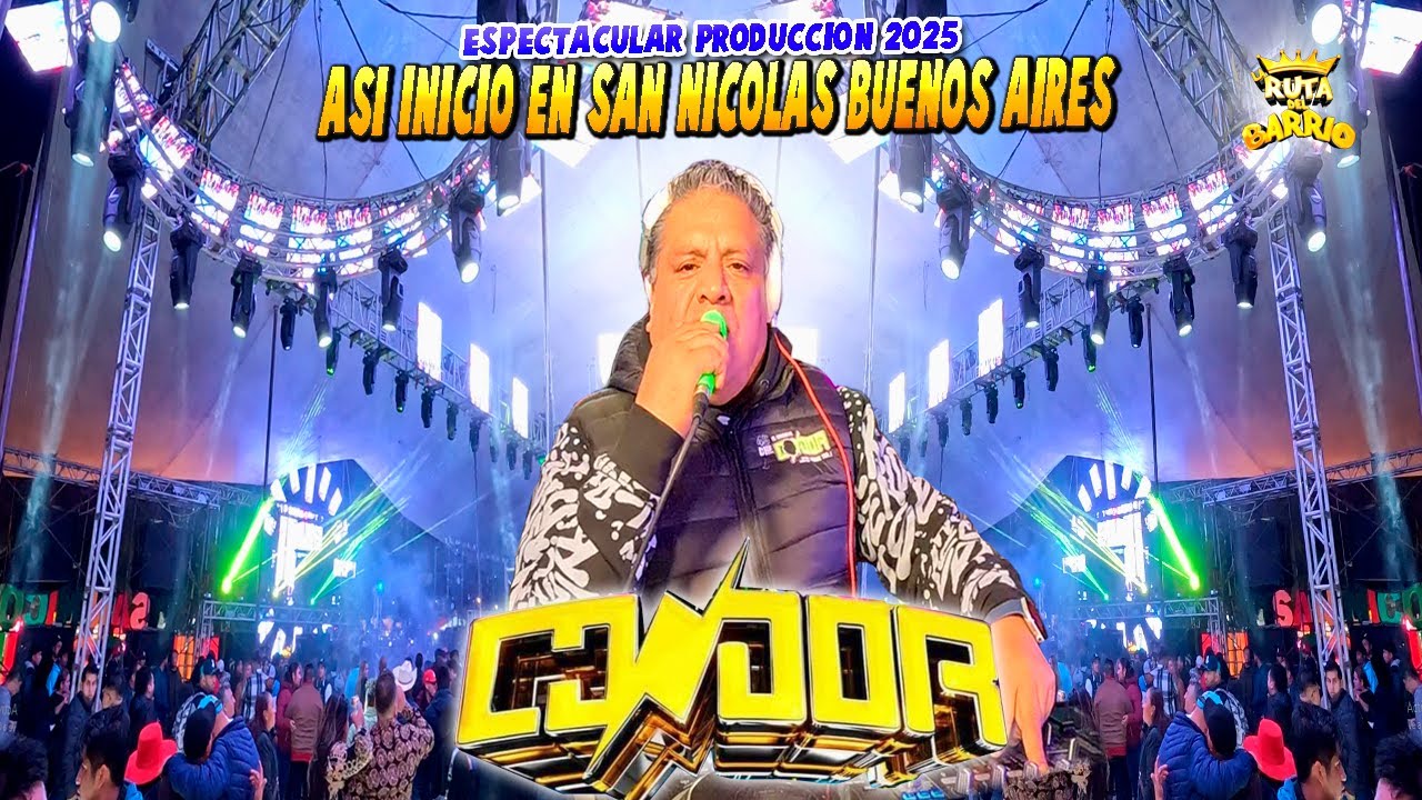 Así Inició El Gigante Sonido Condor con Sus Nuevos Éxitos 2025 San Nicolás Buenos Aires