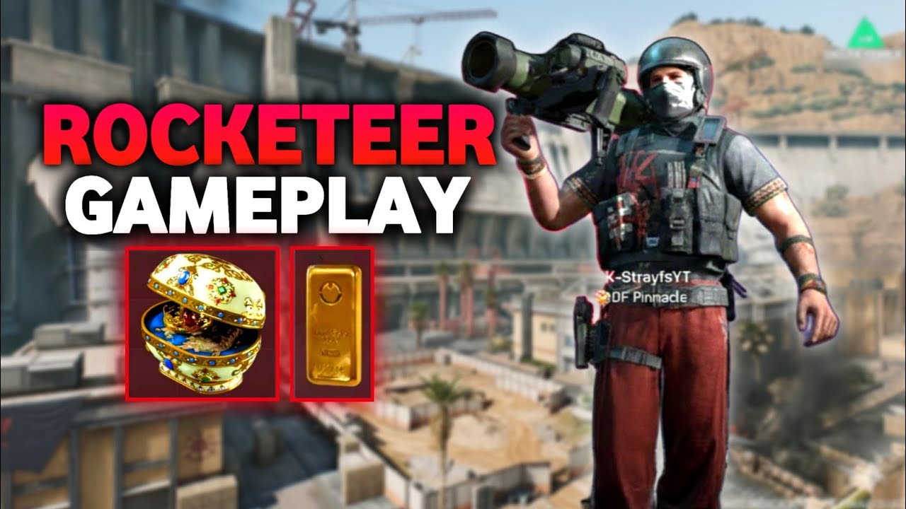 Playing as Rocketeer in Delta Force Mobile 