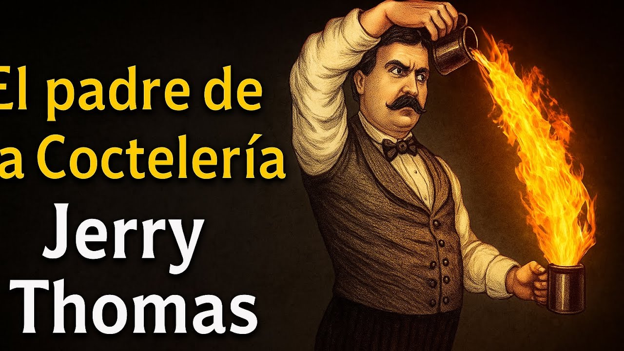 •El padre de la Coctelería JERRY THOMAS 🔥 HISTORIA COMPLETA