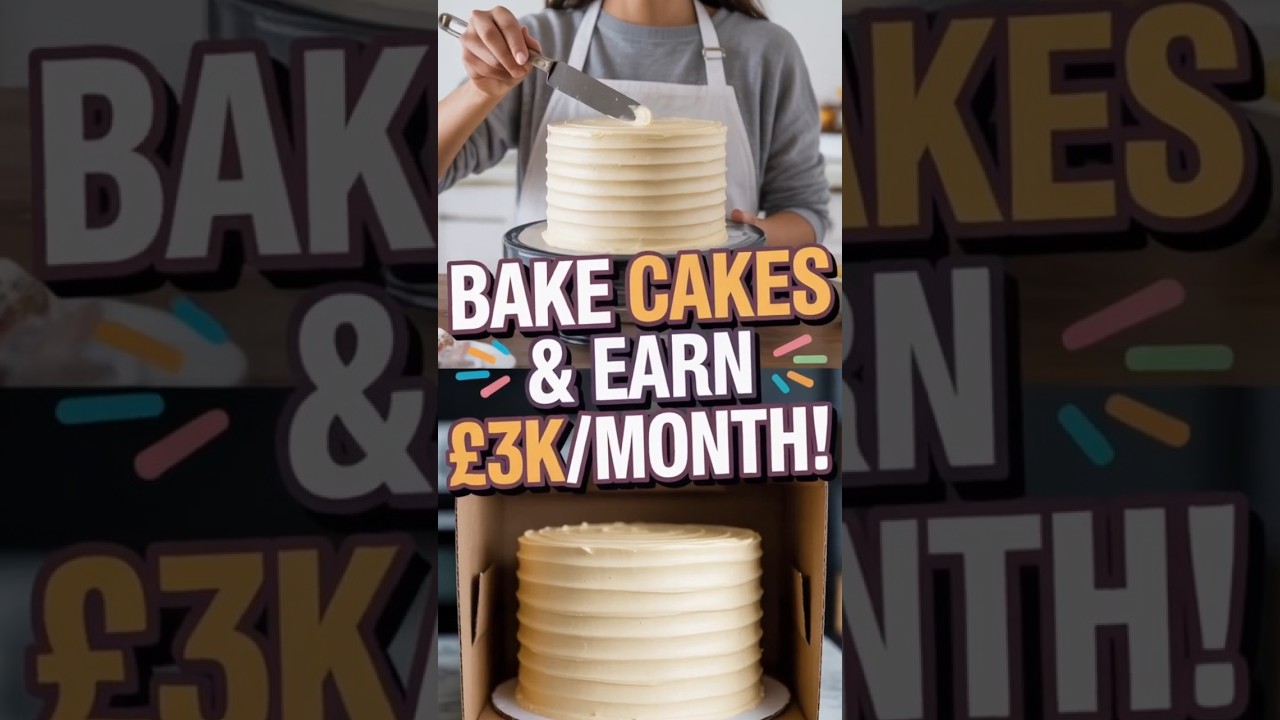 Earn £3K/Month Baking Cakes from Your Home Kitchen (UK Story)