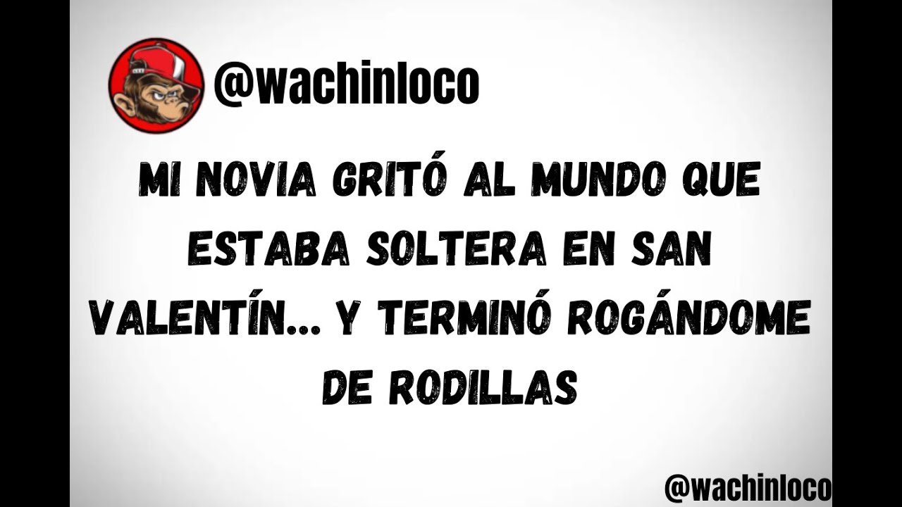 Mi novia grit&oacute; al mundo que estaba soltera en San Valent&iacute;n&hellip; y termin&oacute; rog&aacute;ndome de rodillas