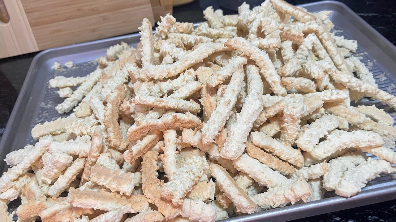 BISCOITOS DE POLVILHO COM COCO | DERRETE NA BOCA