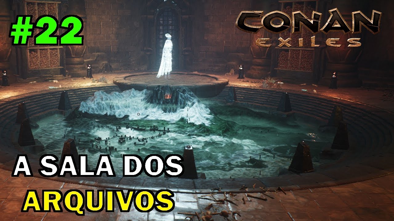 CIDADE SEM NOME E A SALA DOS ARQUIVOS  - CONAN EXILES #22: IN&Iacute;CIO AO FIM