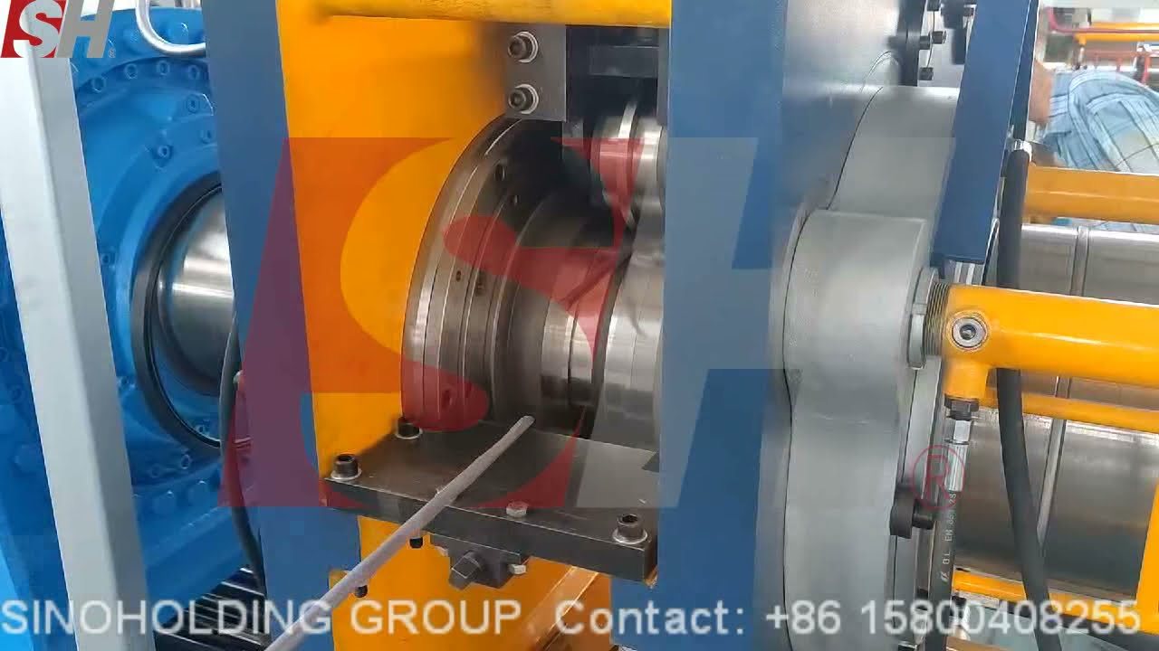 Test run-Continuous Extrusion Machine for Copper Busbar SH-CCE300 (11mmX3mm) from SINOHOLDING