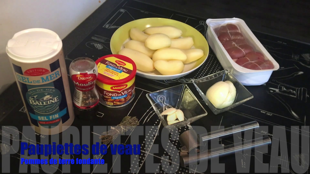 [RECETTE COOKEO] PAUPIETTES DE VEAU // POMMES DE TERRE FONDANTE // 15 MINUTES