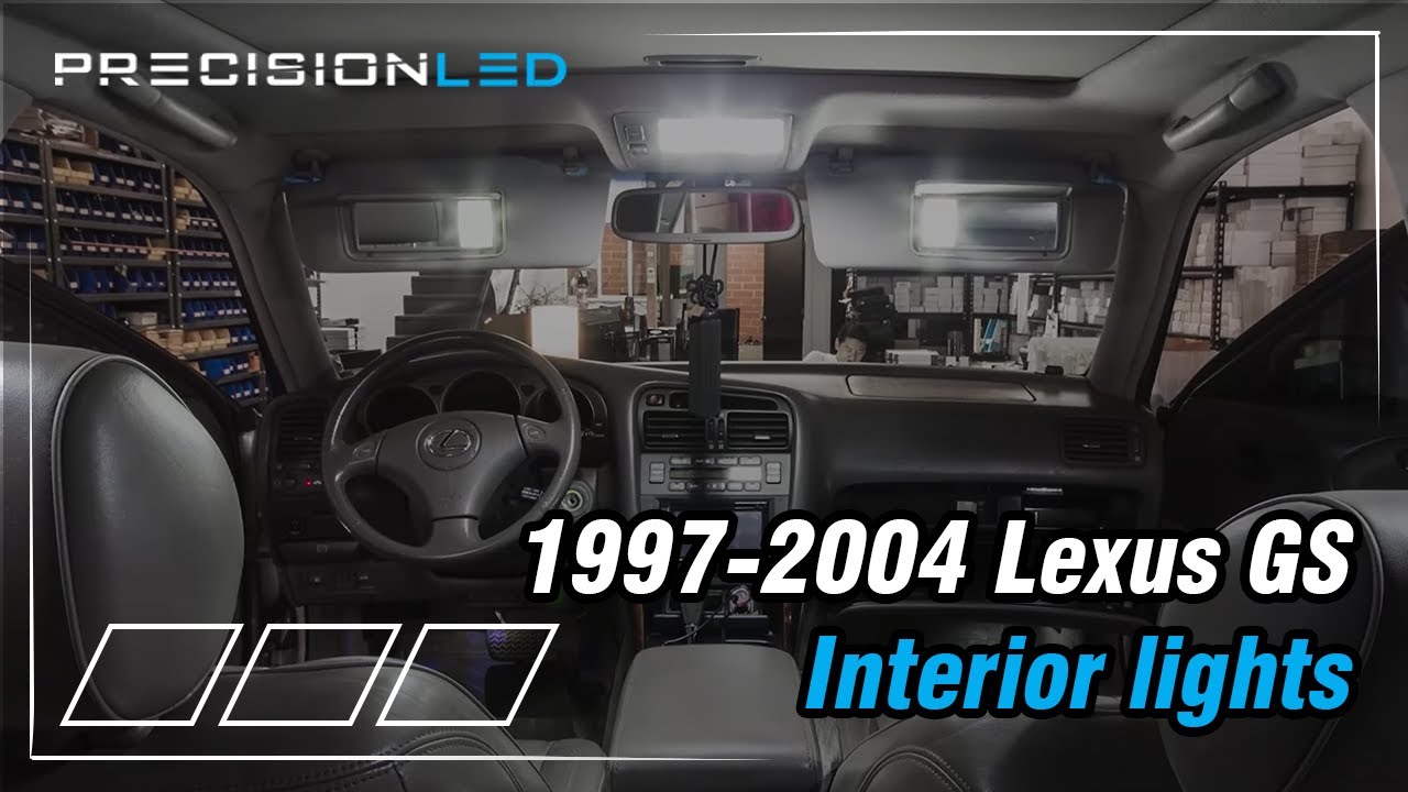 How To Install Lexus GS LED Interior Lights (1997-2004)