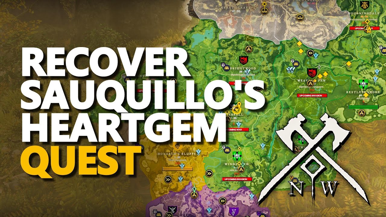 Recover Sauquillo's Heartgem New World