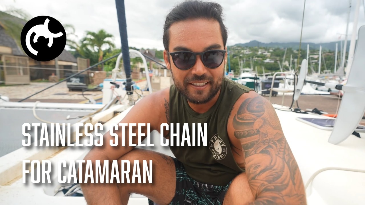 What a difference: Superyacht engineer replaces rusty anchor chain with cromox&reg;