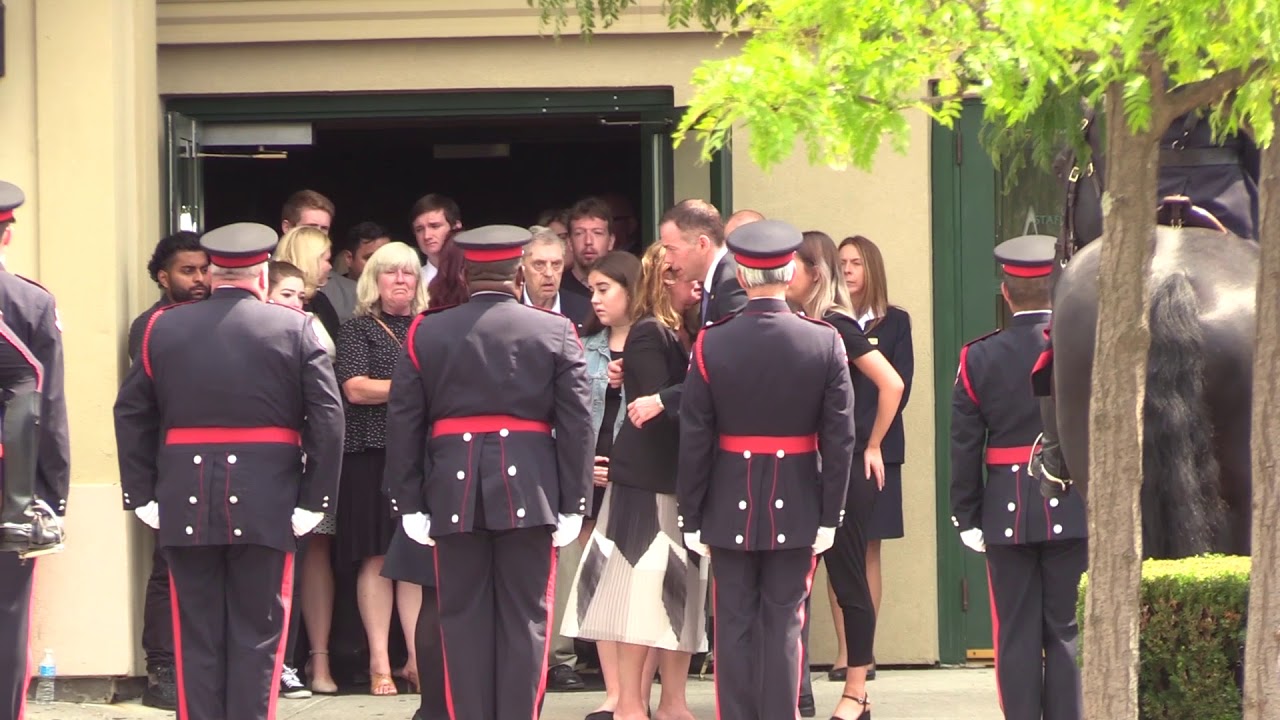 Mourners attend funeral for Toronto shooting victim Reese Fallon