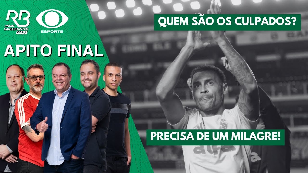 INTER PRECISA DE UM MILAGRE PARA N&Atilde;O SER REBAIXADO! | QUEM S&Atilde;O OS CULPADOS? | Apito Final (04/12/25)