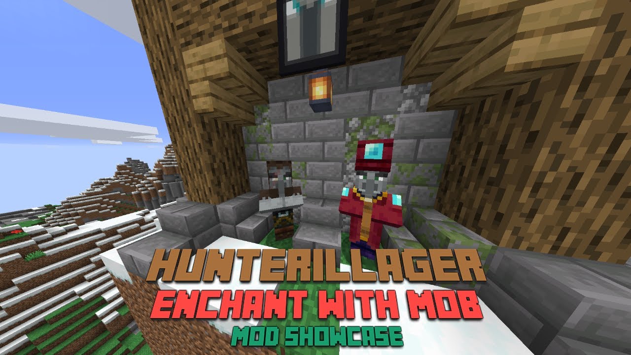 HunterIllager & Enchant With Mob | Mod Showcase