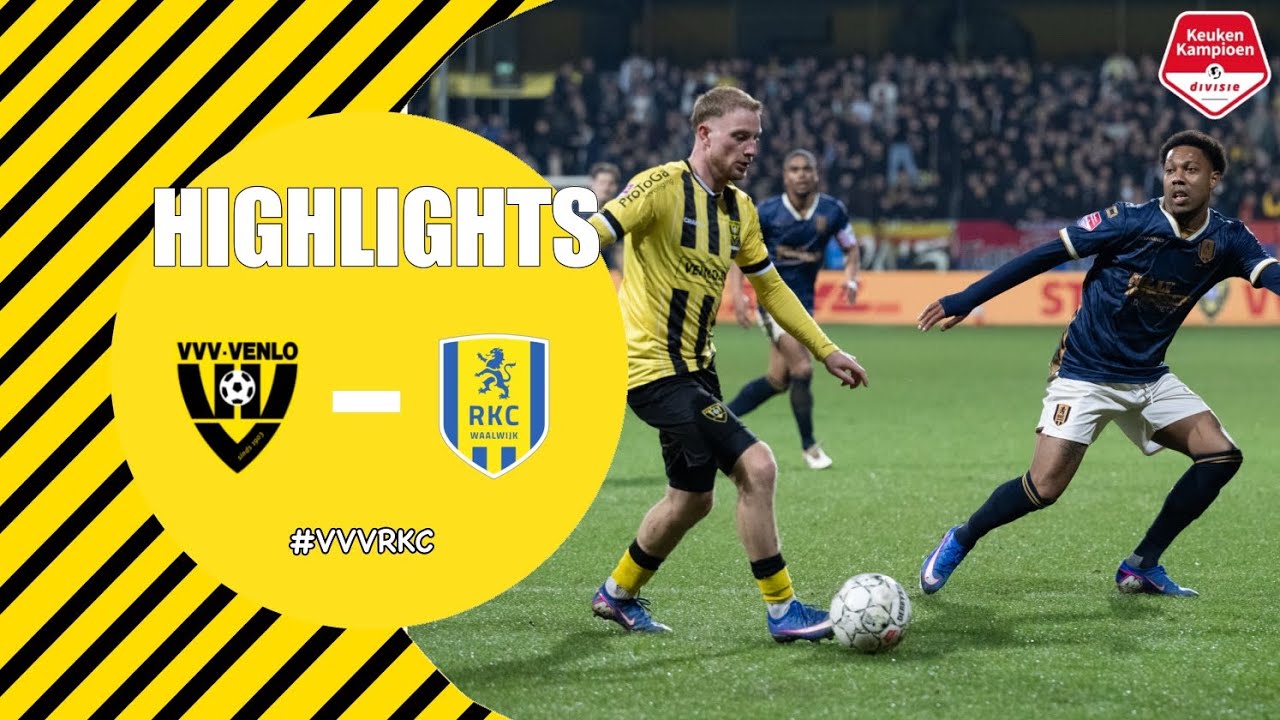 HIGHLIGHTS - VVV-Venlo vs RKC Waalwijk