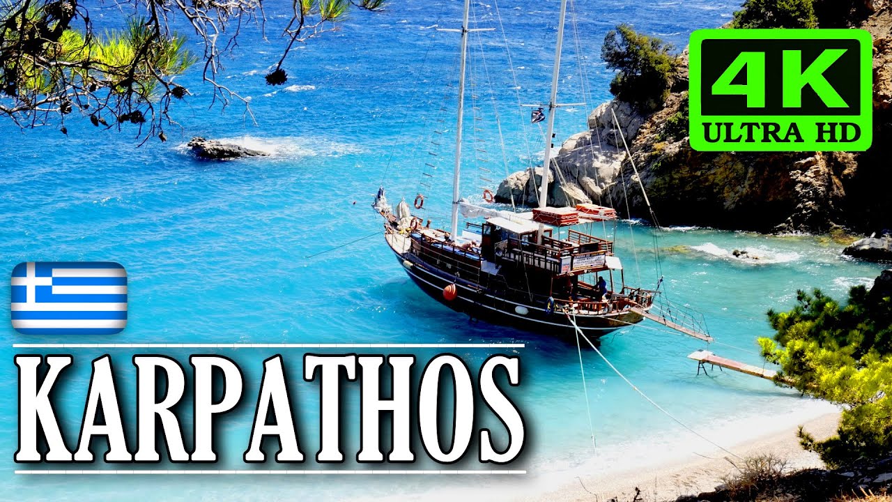 Karpathos (Κάρπαθος) Greece ► Beauty & Tradition 4K  ► 42 min