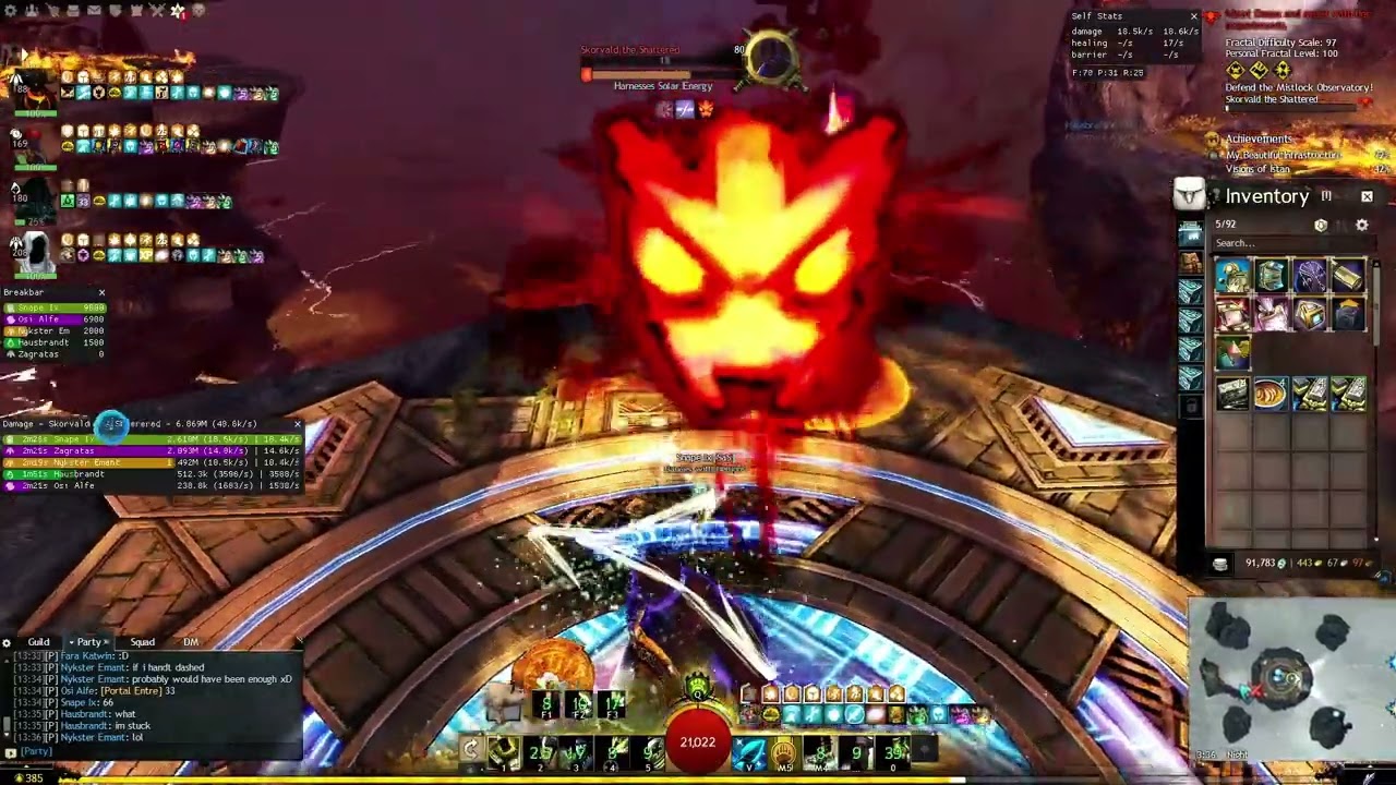 PUG run Fractal CM's (Condi Mech/ Power Soulbeast)